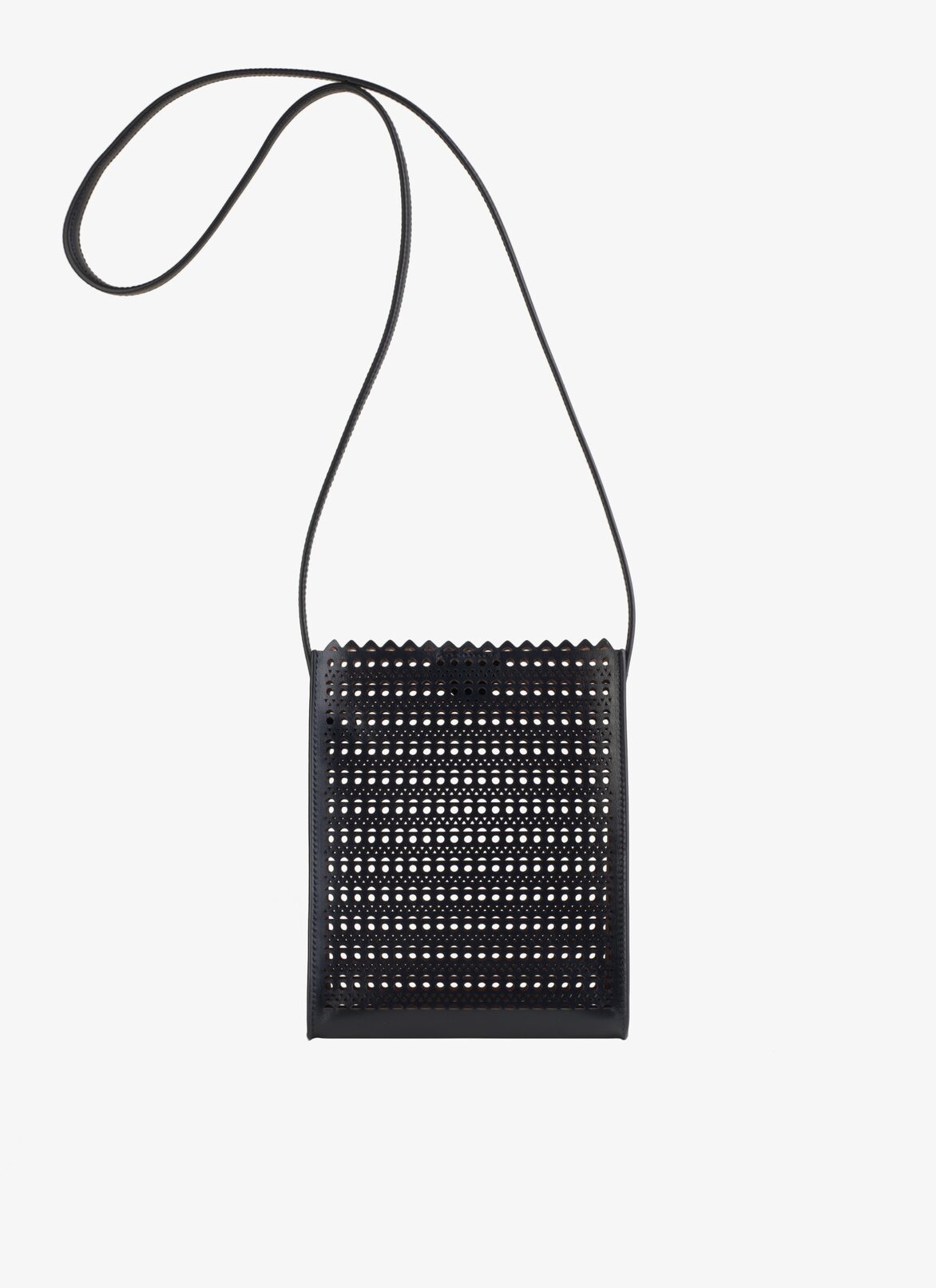 Hafida 17 Crossbody Bag ALAÏA NIGHT BLUE HAFIDA 17 CROSSBODY BAG